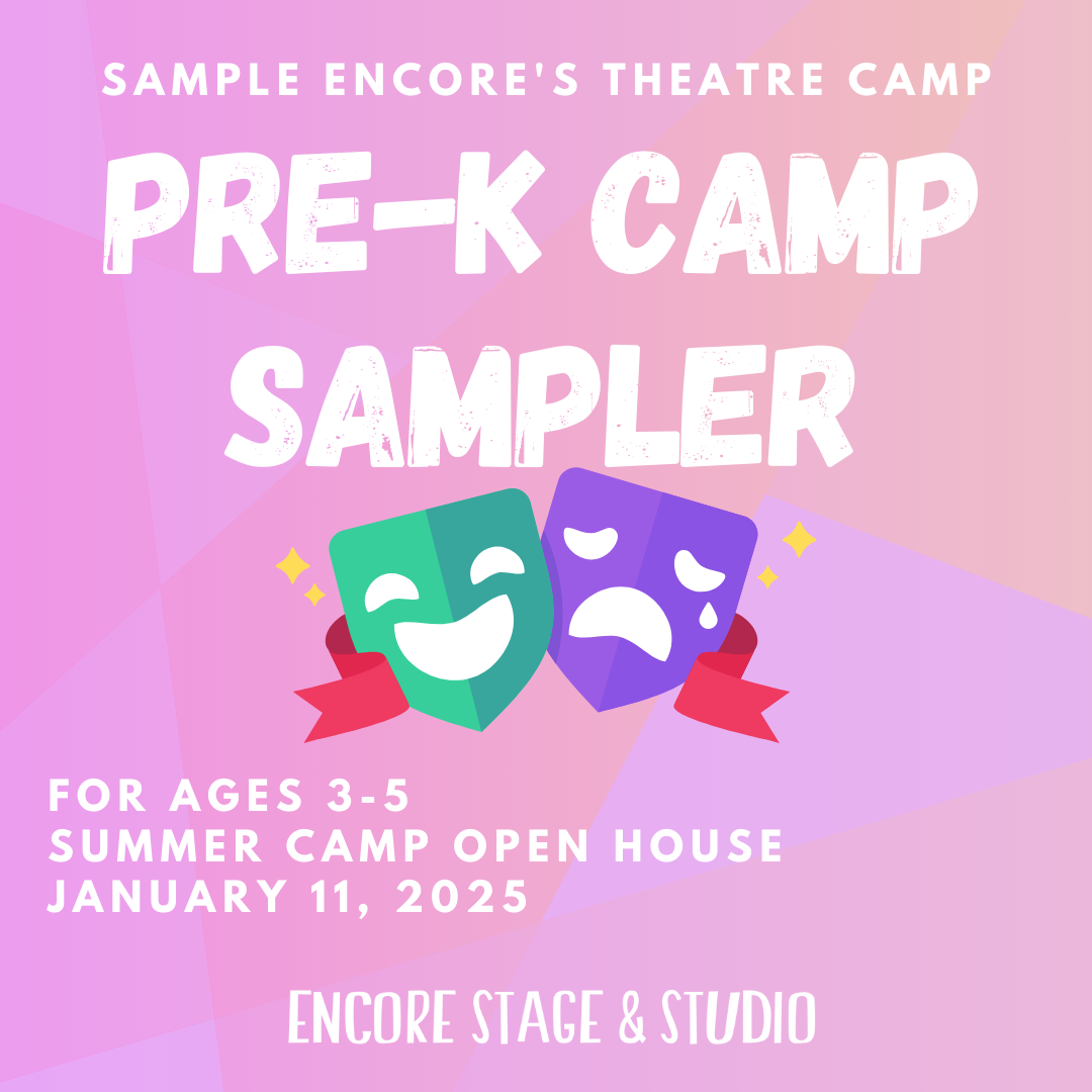 sampler, camp sampler, open house, tester, camp, pre-k, camp graphic