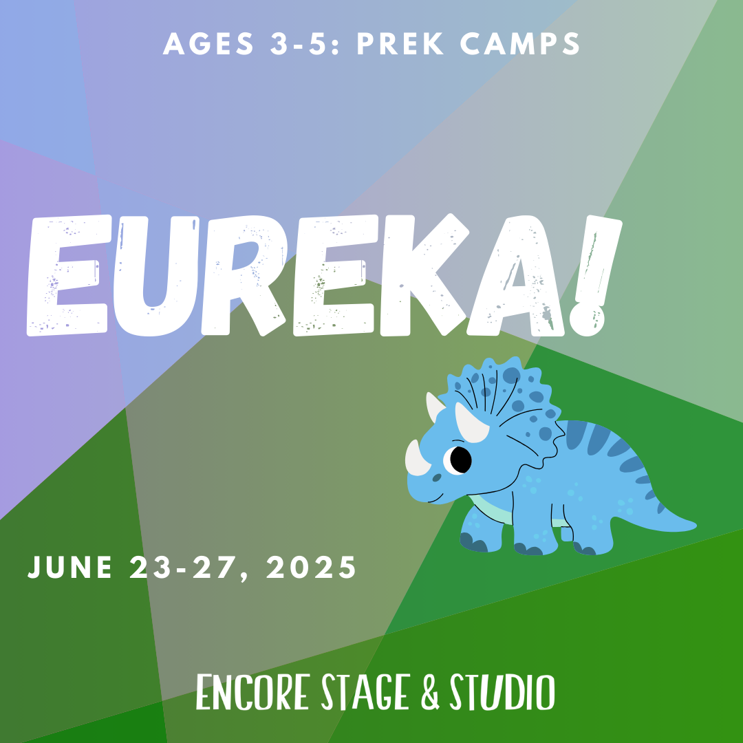 pre-k, camp, summer camp, camp graphic, dinosaur, eureka