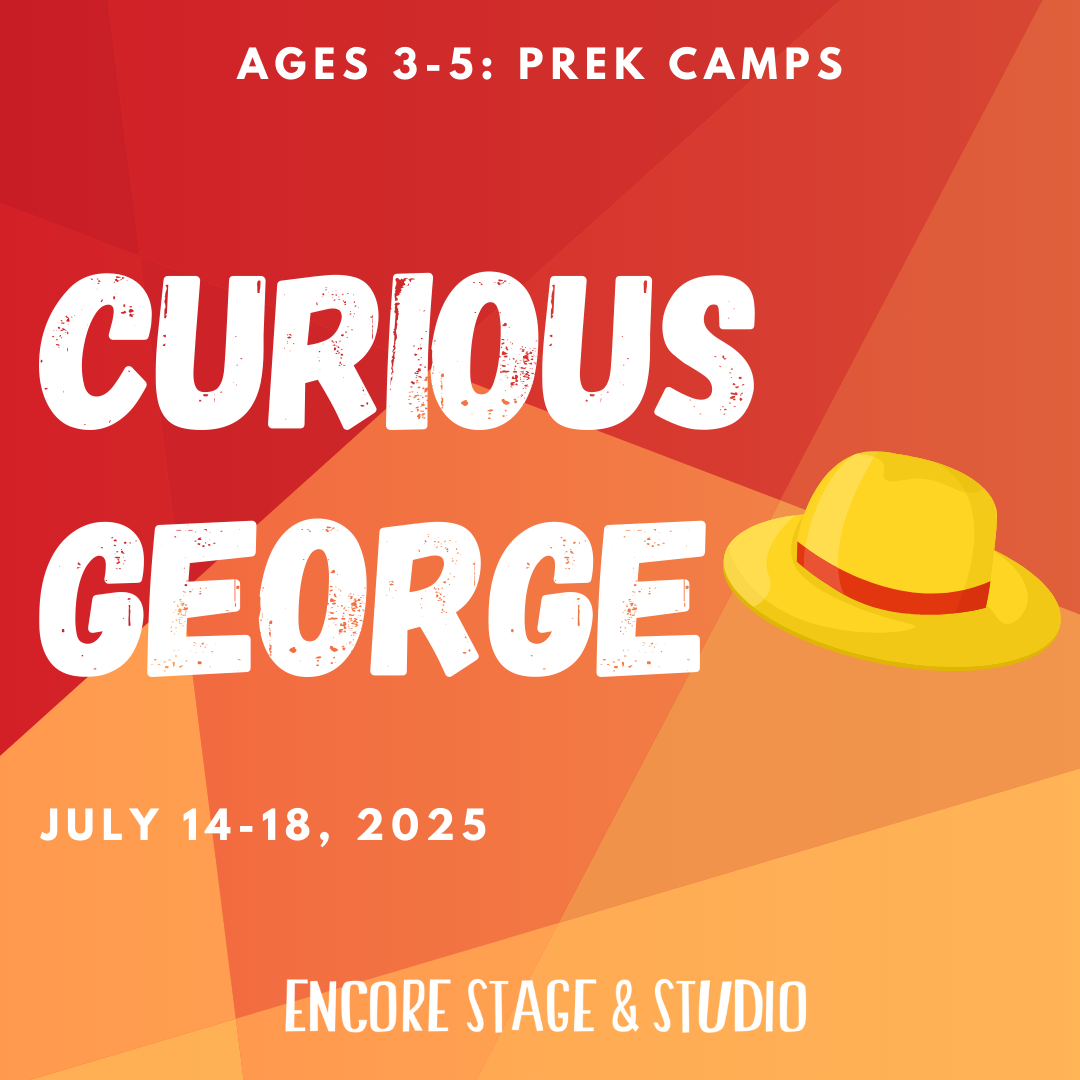 pre-k, camp, summer camp, camp graphic, curious george, monkey