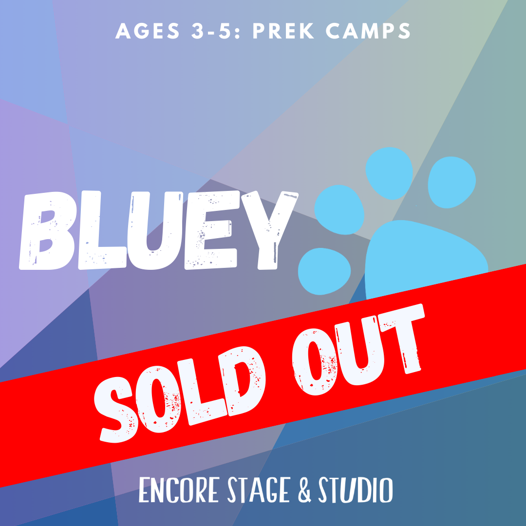 updated graphic, sold out, camp sold out, update, bluey, ages 3-5, pre-k, summer camp 2025 camp