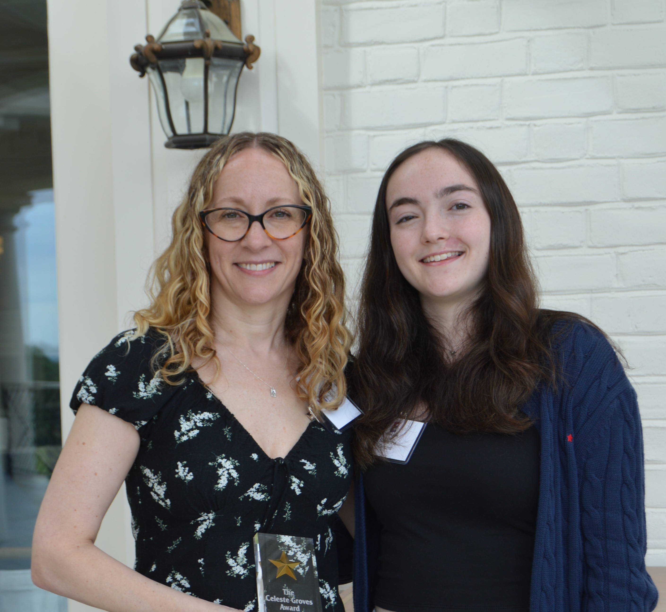 DSC_2651 2025 Celeste Award Recipient Cindy Kane and Encore Student Samantha Grooms